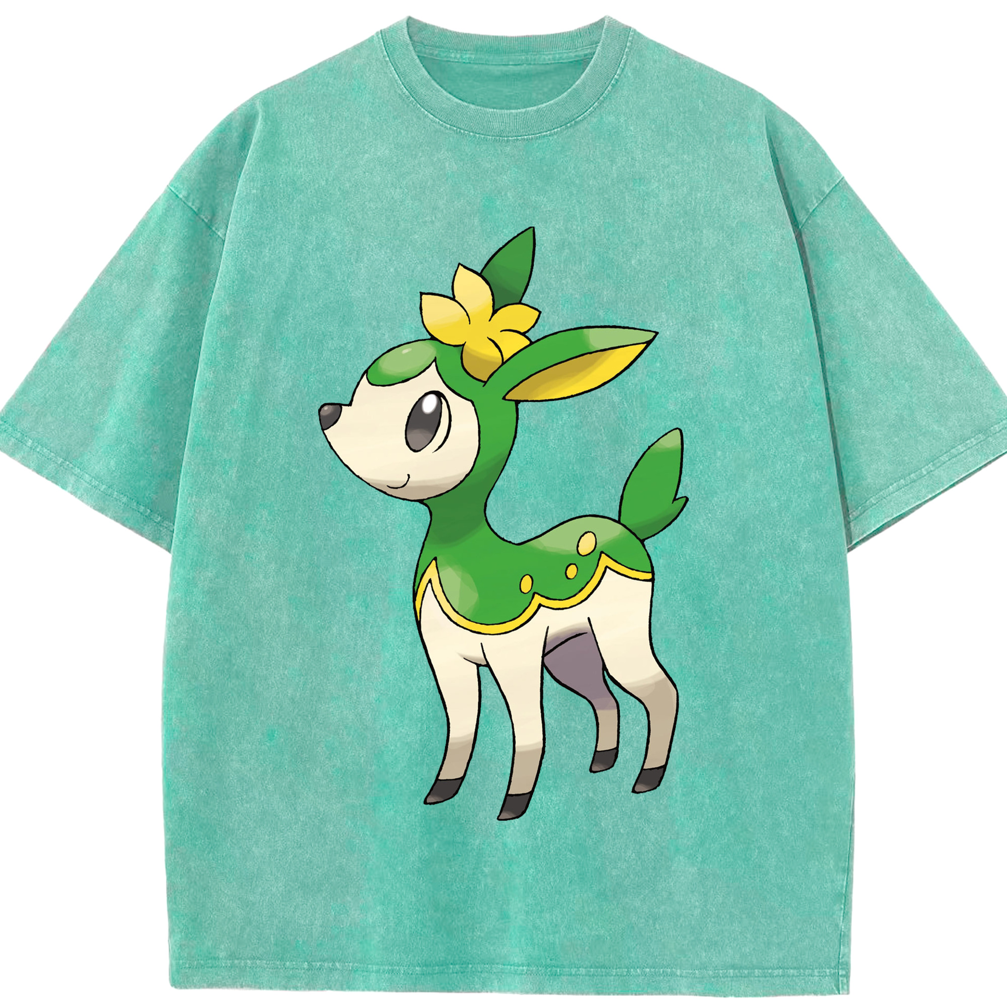 （画像用） ポケットモンスター Pokémon 綿100% ヴィンテージ風 半袖Tシャツ（フロントプリント）